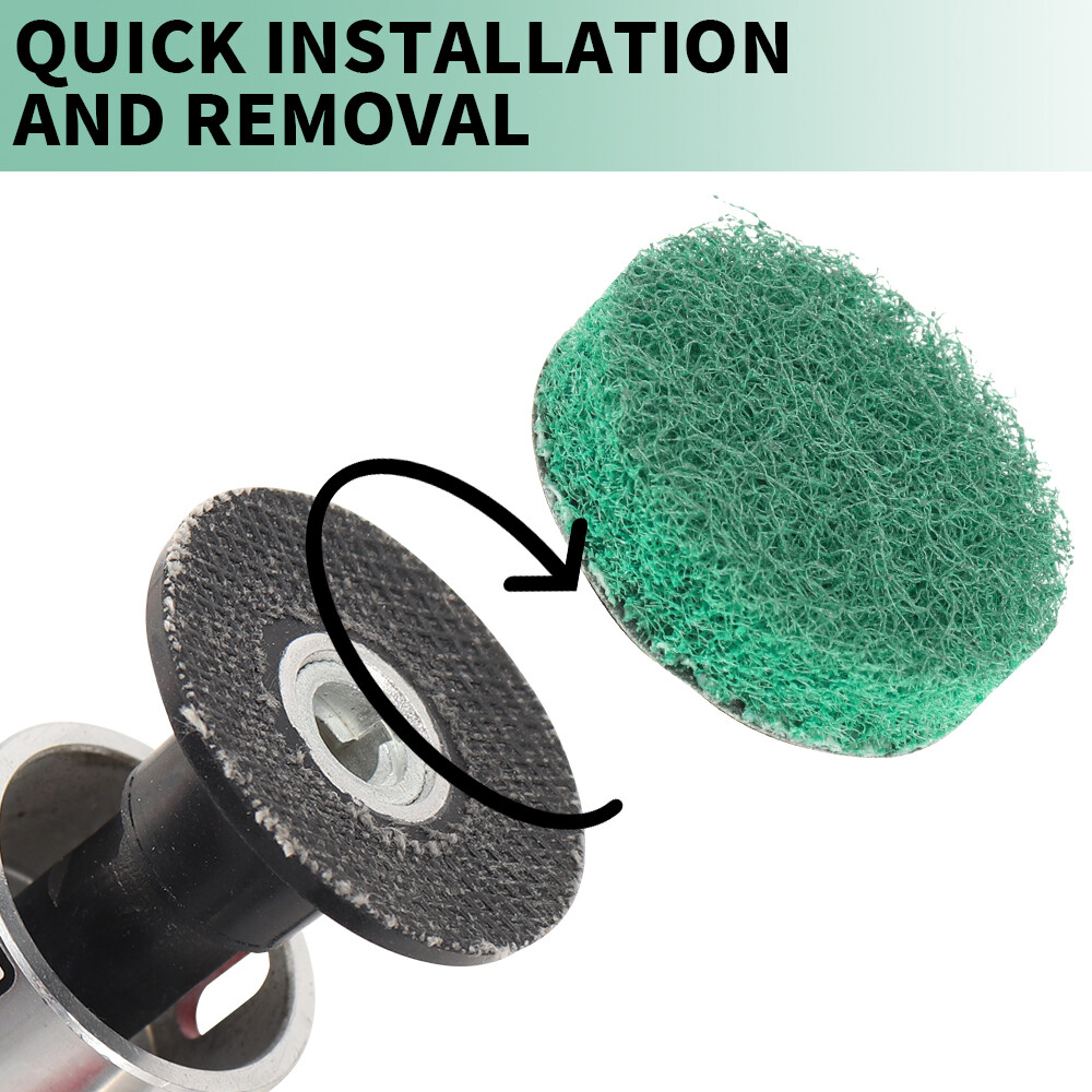75mm 3 inch R-type Roll Lock Quick Change Discs Die Grinder Mini Sanding Pads