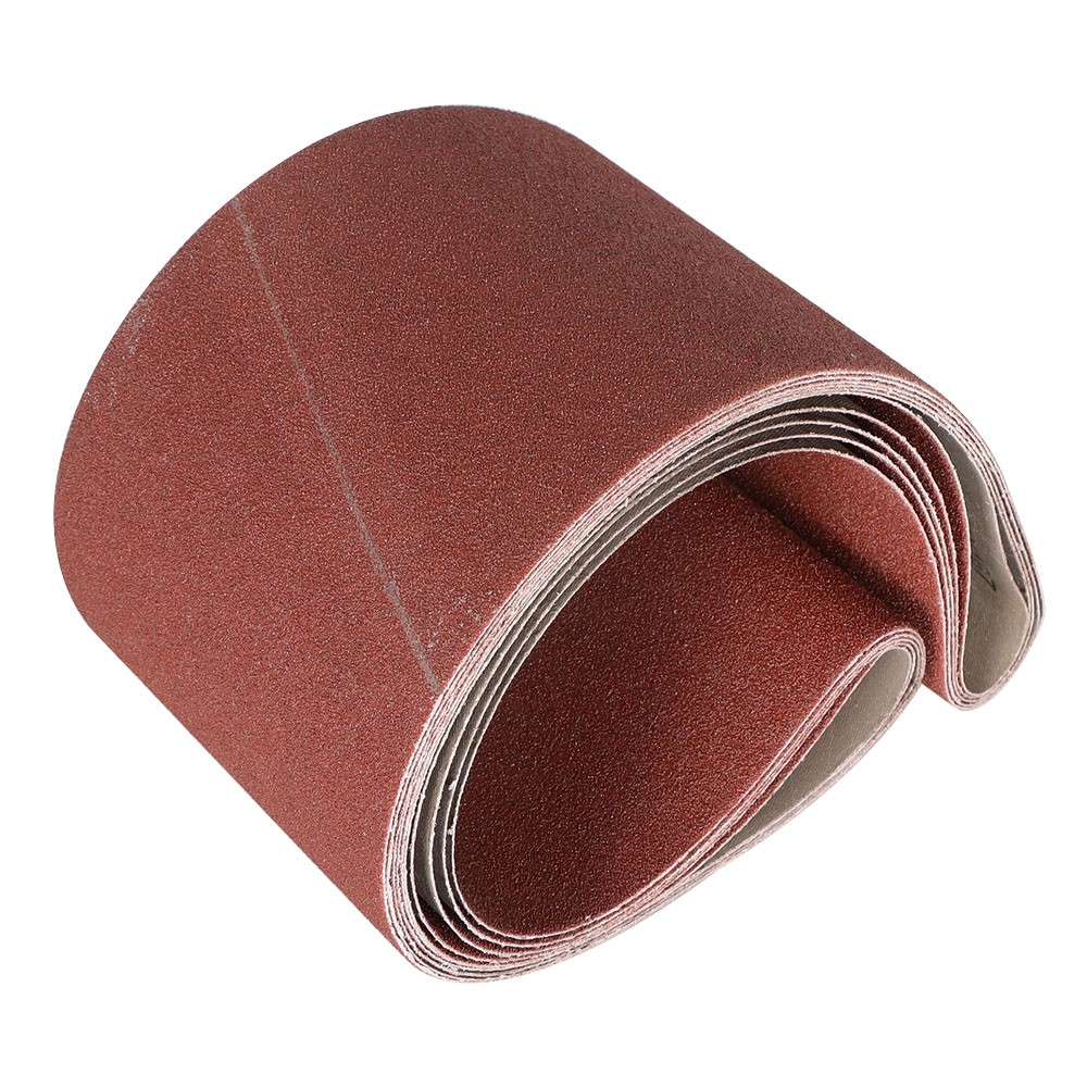 5PCS Sanding Belts 6×48 in 80 Grit Belt Sander Sandpaper aluminum oxide NEW