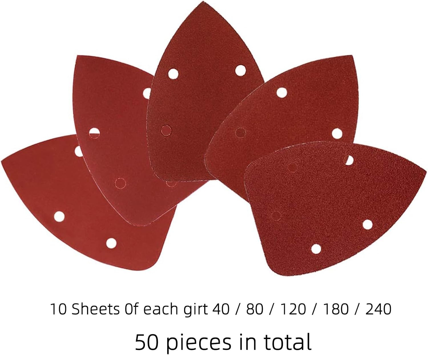 Mouse Detail Sander Sandpaper Sanding Paper Assorted Sanding Pads 40 80 120 1…