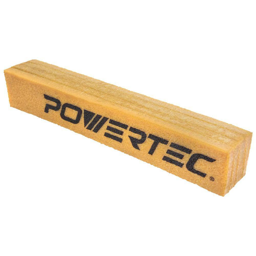 POWERTEC Sanding Belt Cleaner Stick Abrasive Rubber Eraser Block 12in Wood Pro