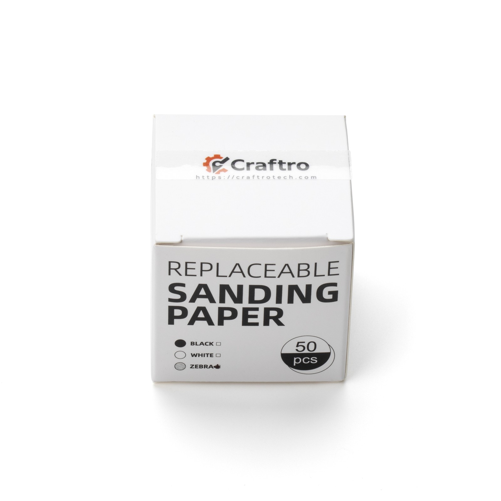 Craftro Aluminum Oxide Sandpaper Stainless Less Disc C M F Grit 3/32” Shank