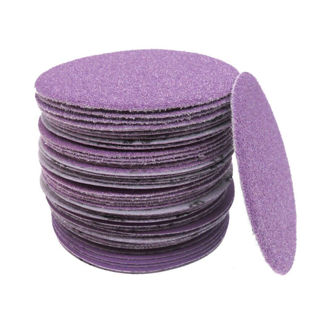 Sanding Discs Wet & Dry Sanding Pads 3 Inch 75mm Hook & Loop Sheets 60-10000Grit
