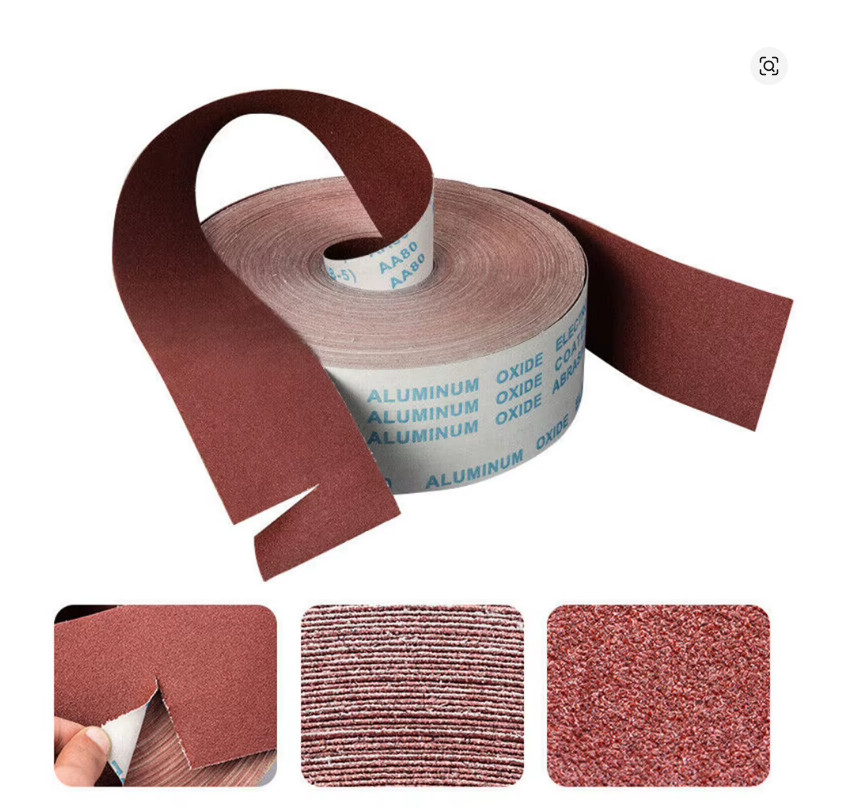 Emery Cloth Sandpaper Roll 1pc Wooden Water Polishing Sandpaper – NEW