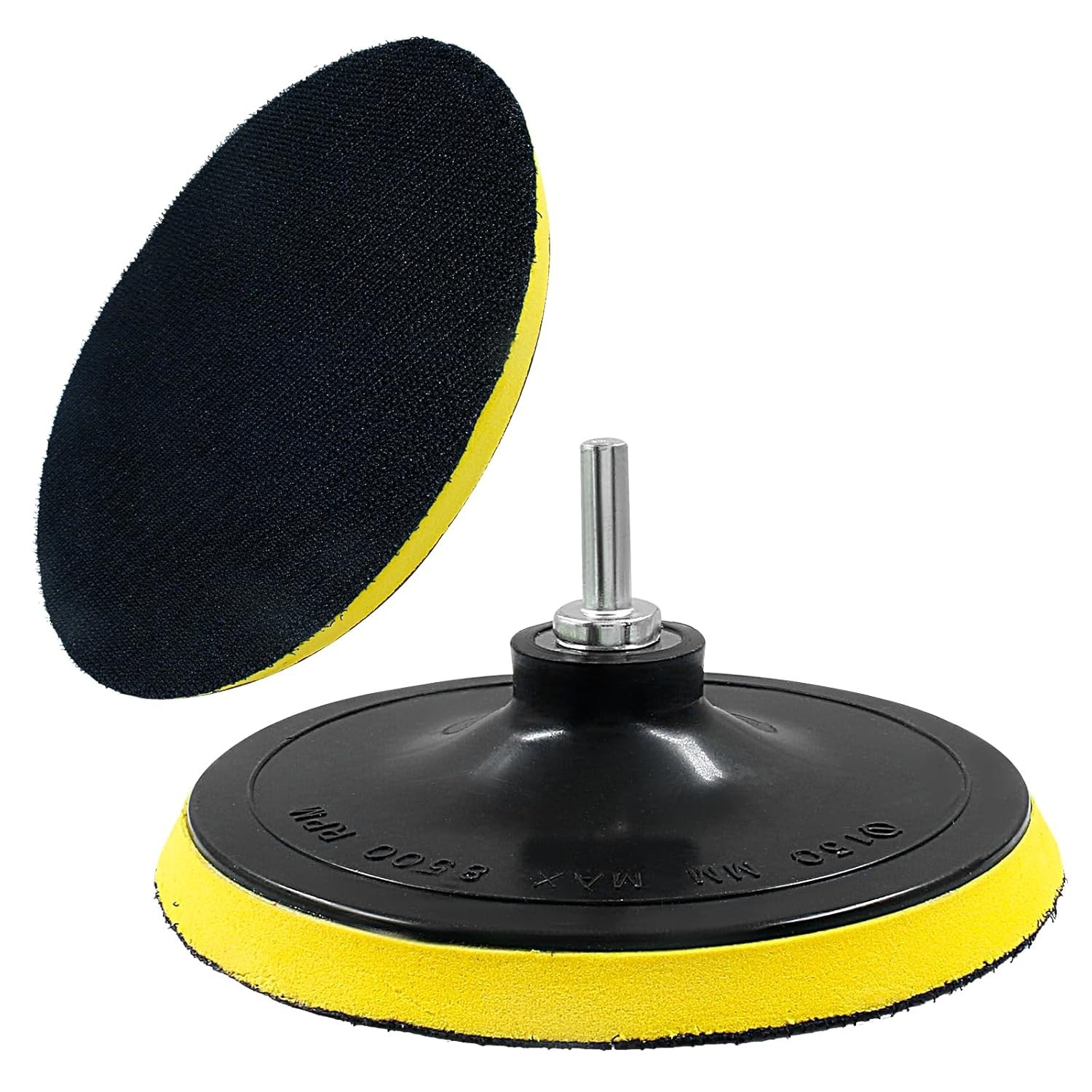 6 Inch Hook & Loop Backing Pad Orbital Sander Polisher Sanding Pad with M14 D…