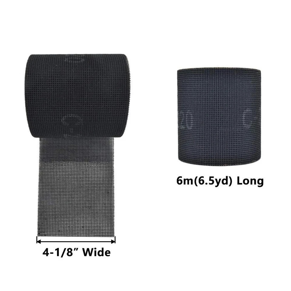 Sanding Screen Mesh Roll for Dry Wall 4-1/8″ Wide x 6.5yd(20 ft) Long Silicon…