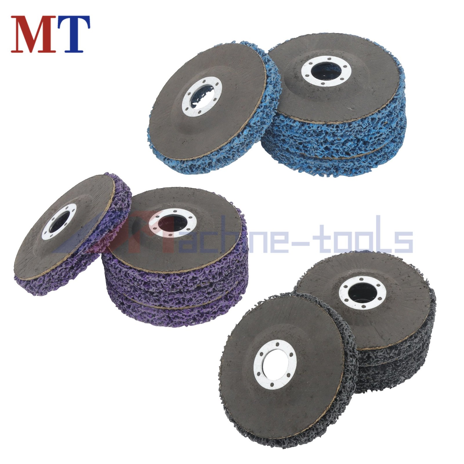 12Pcs 4.5″x7/8″ Strip Discs Wheel Paint Rust Removal Clean For Angle Grinder