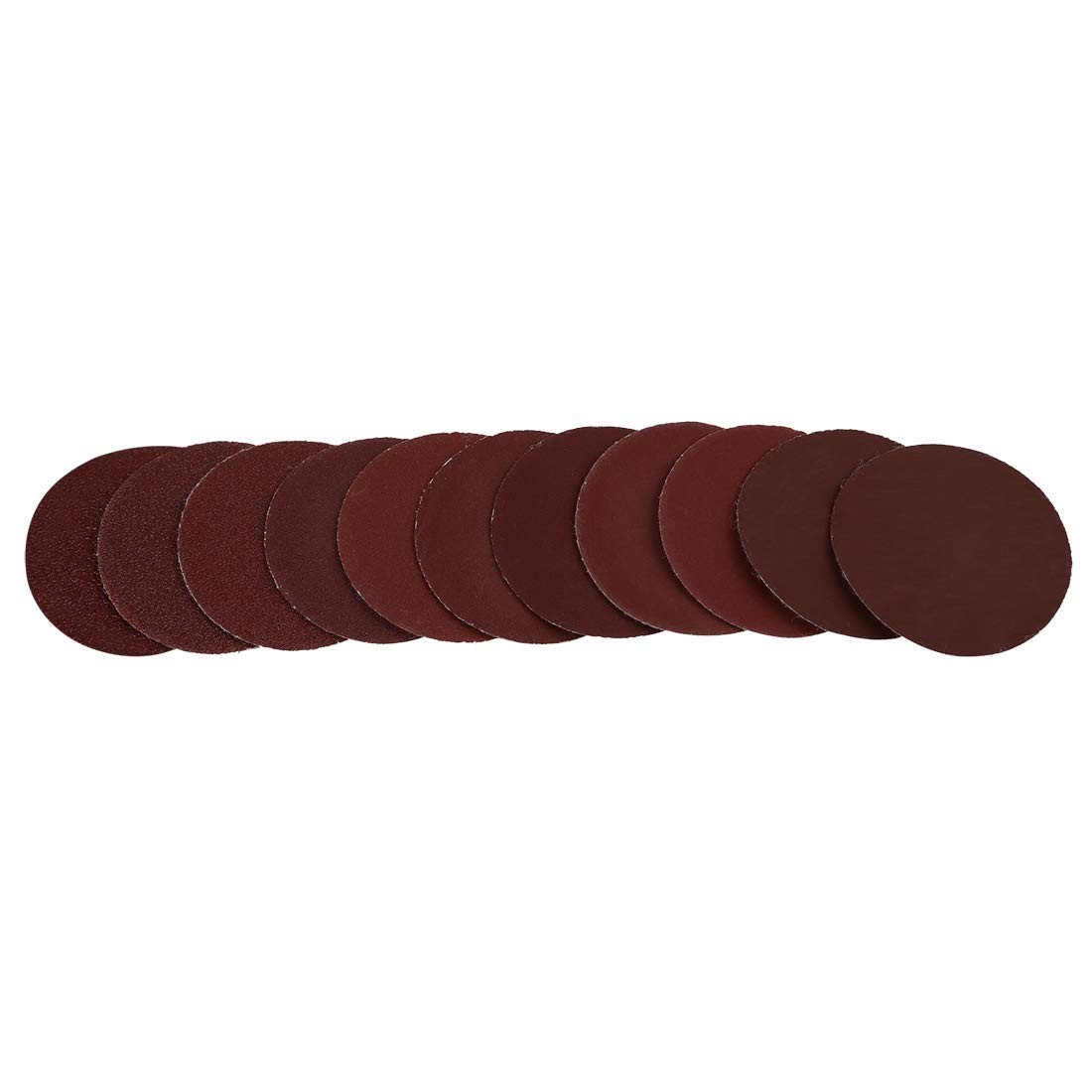 200pcs 2 Inch Hook and Loop Sanding Discs Sandpaper 60 80 120 180 240 320 400…