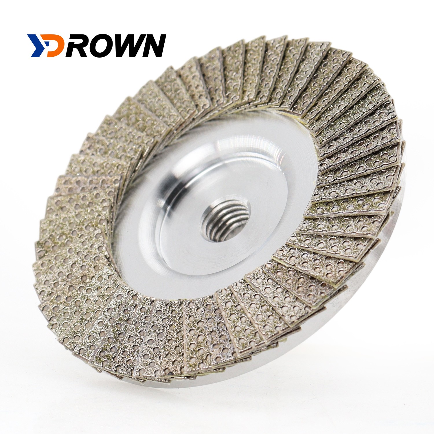 4″Diamond Flap Disc Cup Wheel Coarse with 5/8-11 or M14 Thread for Stone Sanding