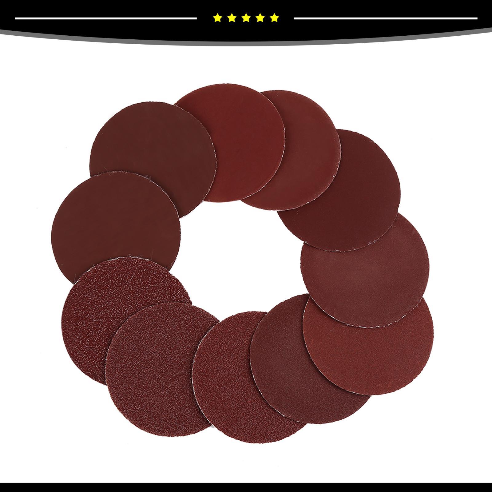 Universal Piece of 200 2 Inch Hook and Loop Sanding Discs Pads 60 80 120 180 240