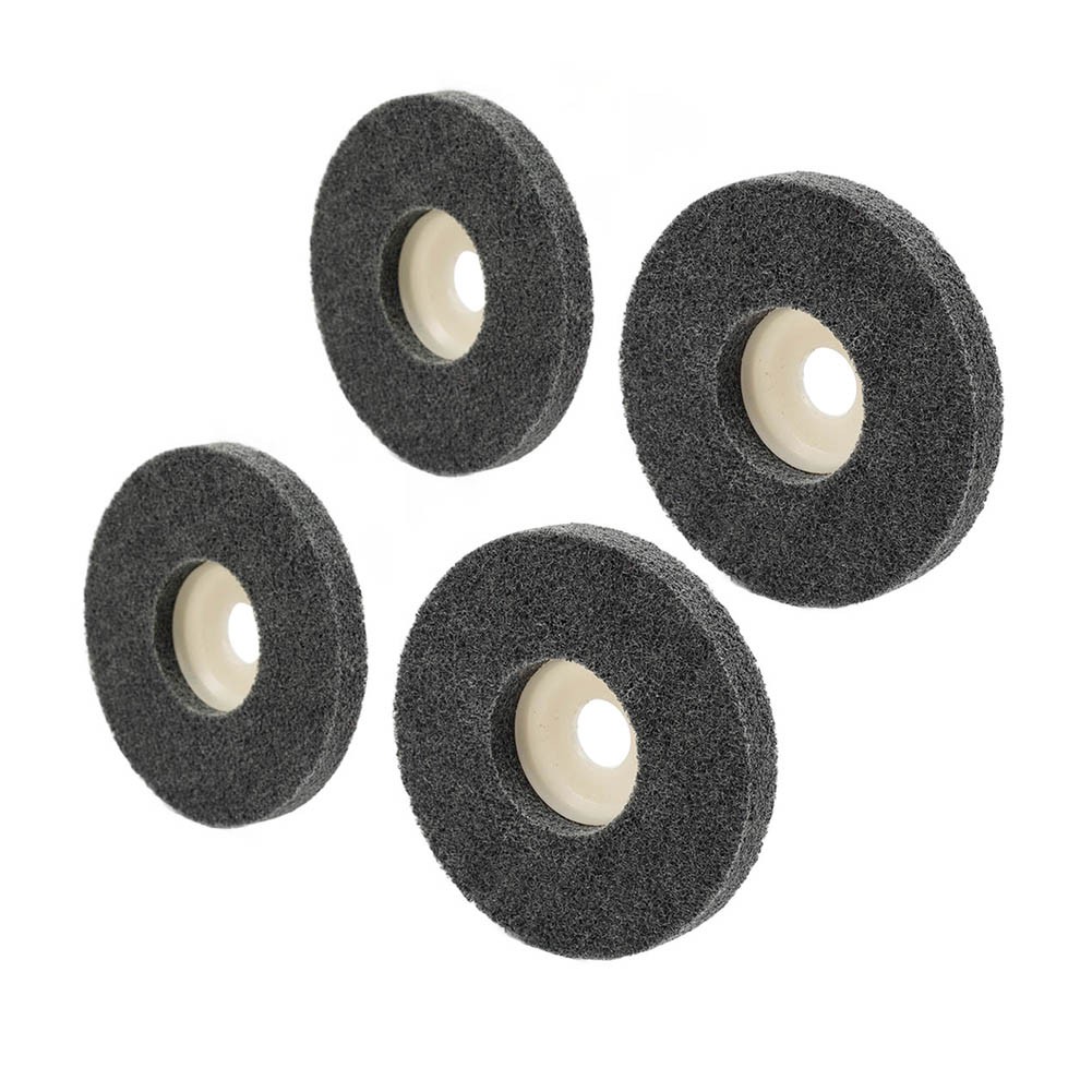 4″ 100mm Nylon Fiber Buffing Wheel Polishing Disc Abrasive Pad for Angle Grinder
