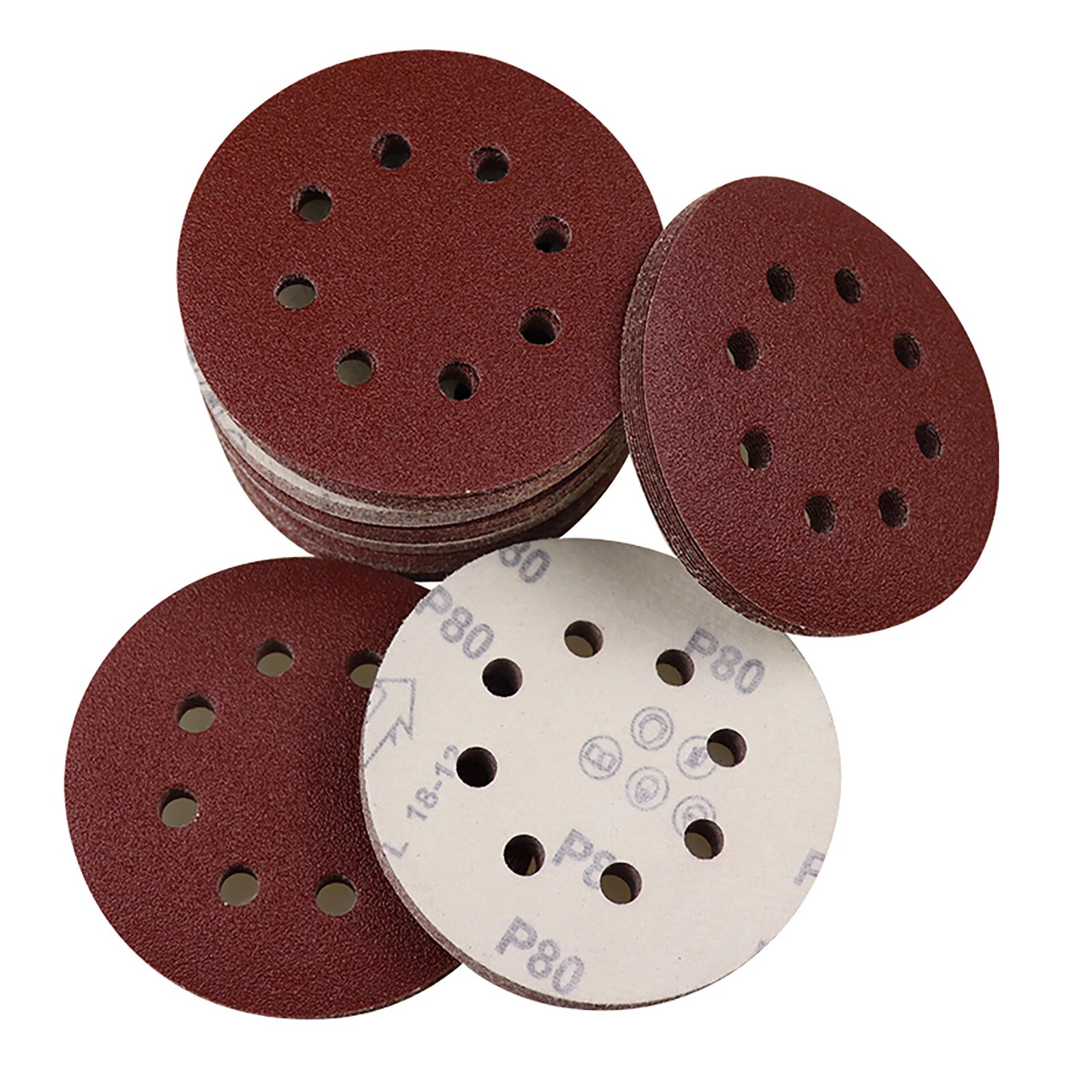 225mm 9″ Sanding Discs 40 – 600 Grit Orbital Sander 8 Hole Pads Premium quality