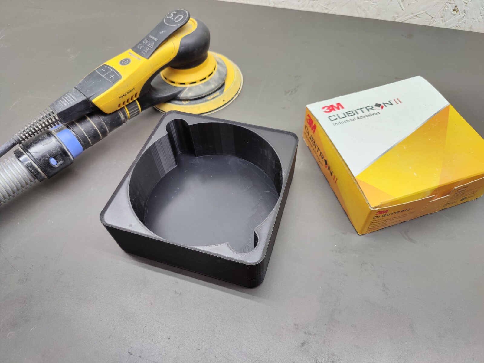 Orbital Sandpaper Holder, 6″ (150mm)