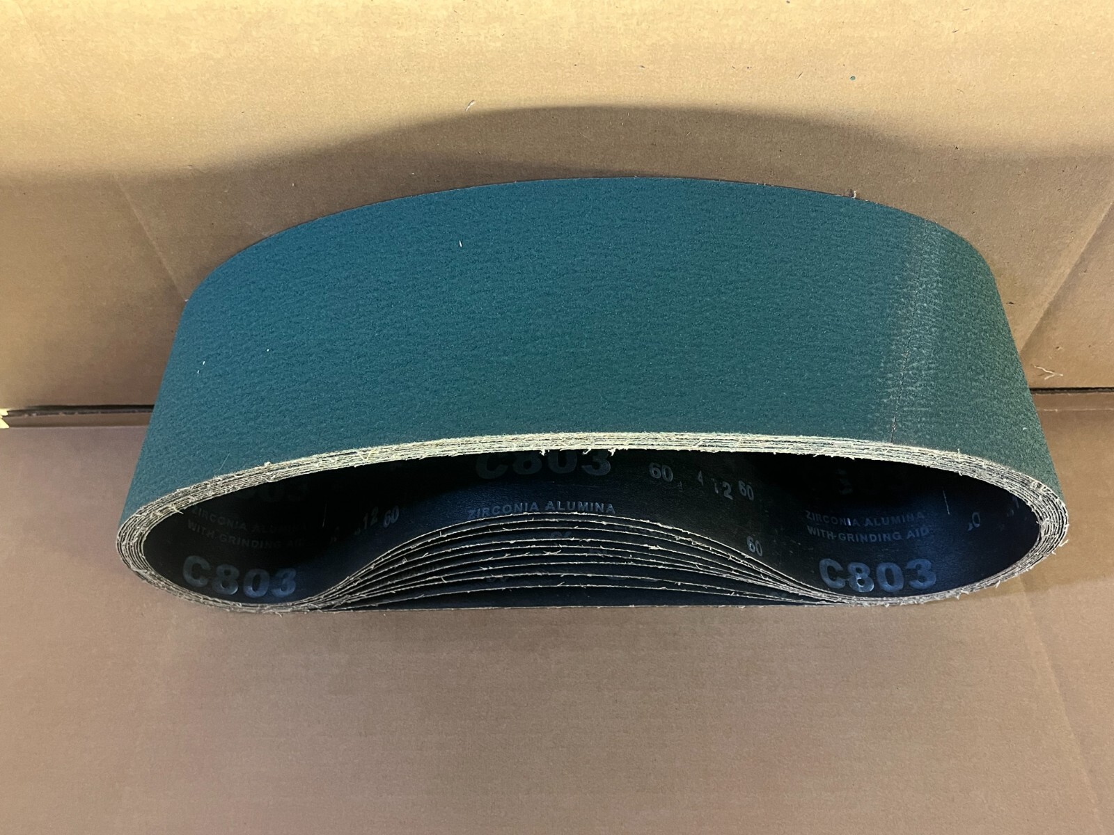 6″X48″ PREMIUM ZIRCONIA SANDING BELTS W/ GRINDING AID, 5 PACK! CHOOSE YOUR GRIT