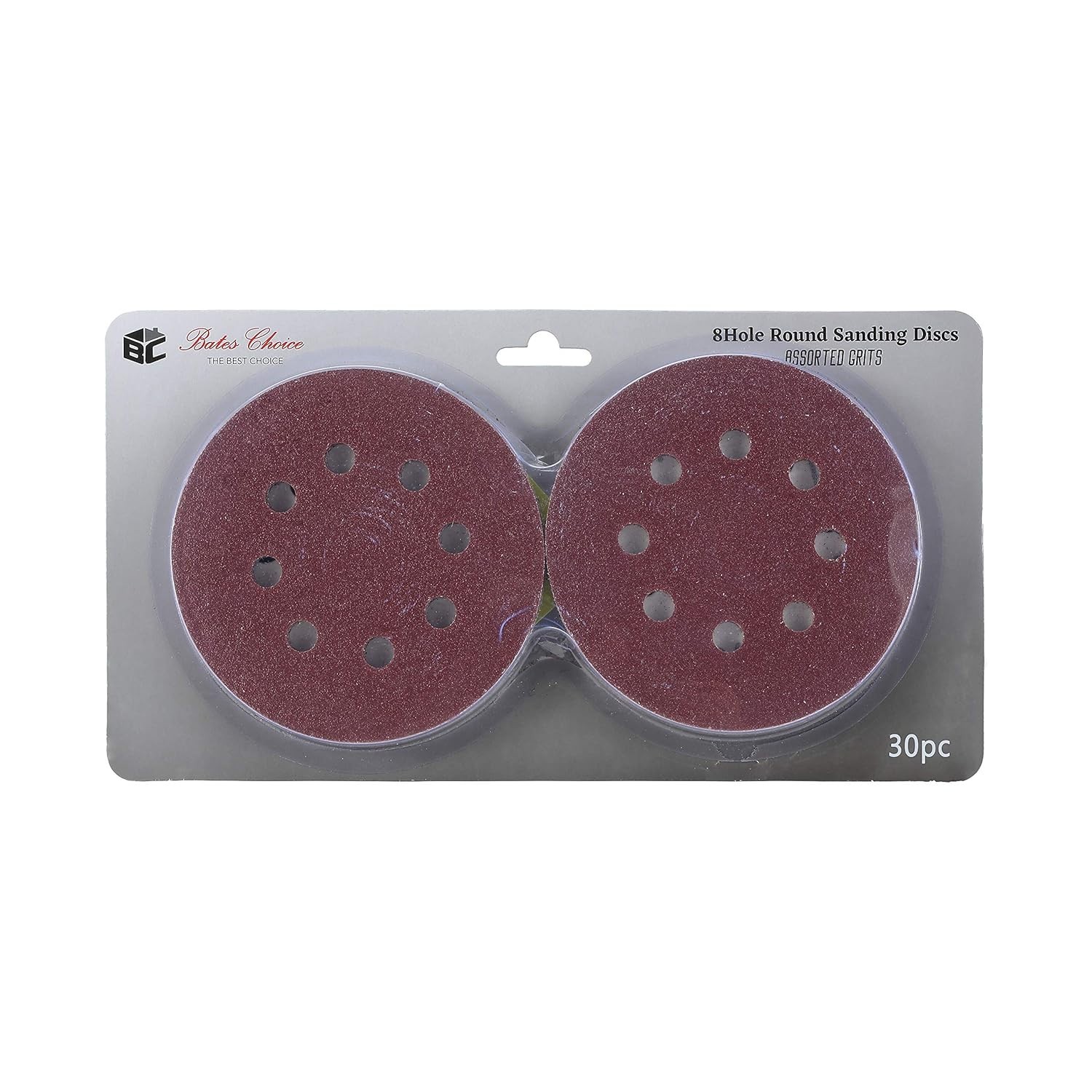 High-Quality 5 Inch Sanding Discs – 30 Pack Aluminum Oxide for Orbital Sanders