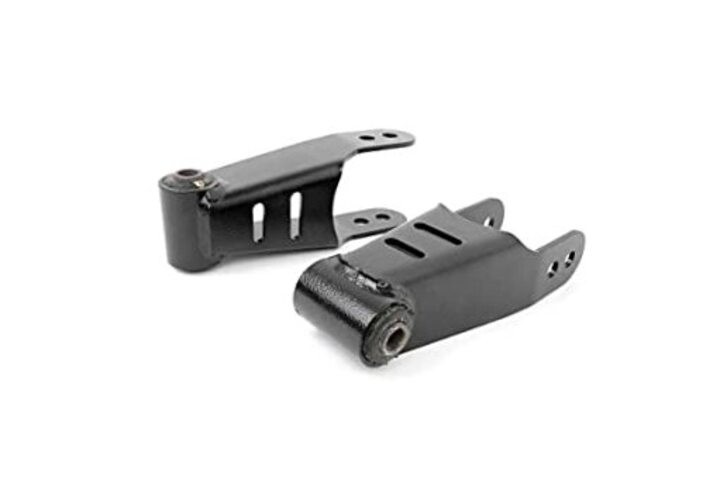 1-2.5″ Rear Lowering Shackles for 88-98 Chevy/GMC C15 2WD – RC0501