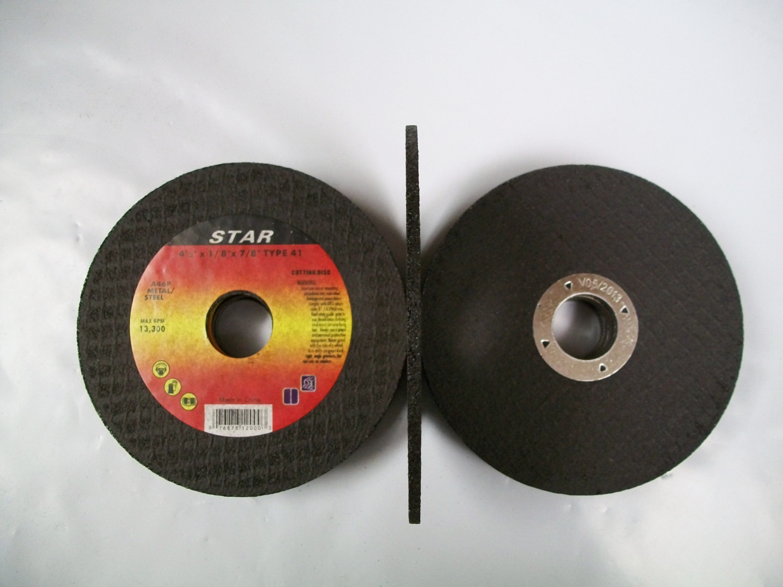 4-1/2″ X 1/8″ X 7/8″ Type 1 / 41 Metal Cut Off Wheels 100pc