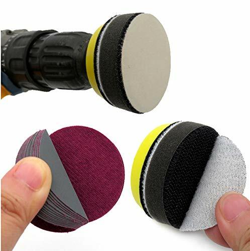2 in Hook Loop Sanding Discs Pads Kit for Drill 60-10000 Grit Wet Dry Sandpaper