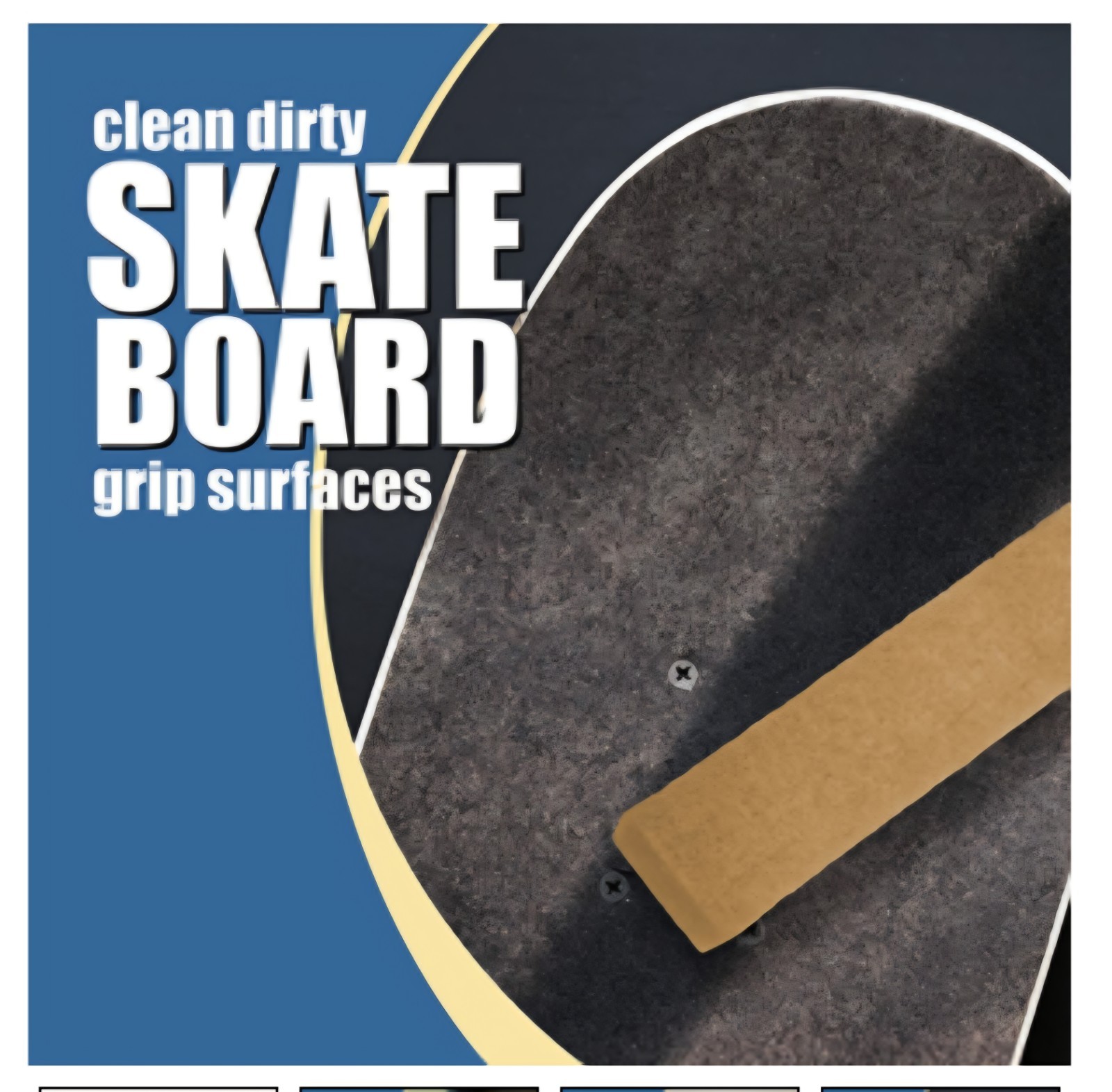 PeachTree Abrasive Cleaning Stick Sandpaper Cleaner Remove Dust and Debris