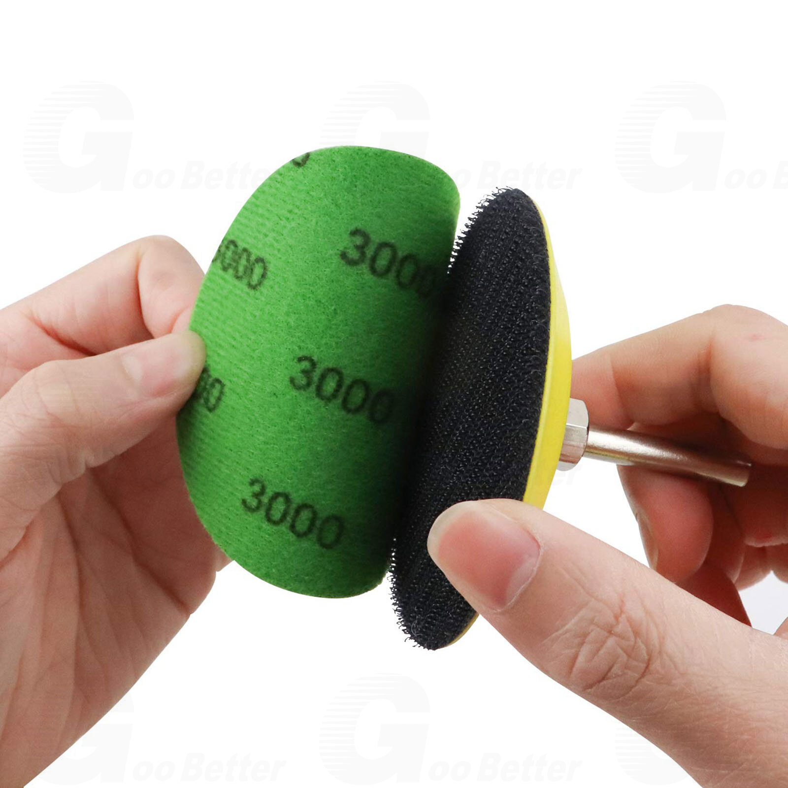 103Pcs 3inch Sanding Discs Foam Buffing Polishing Sponge Sander Buffer Pad Kit