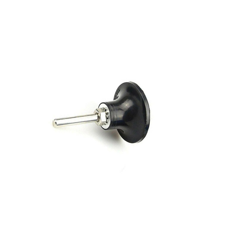 1Piece Optional 1″ 2″ 3″ Back-up Pad for Roloc Sanding Disc 6mm shaft Changeable