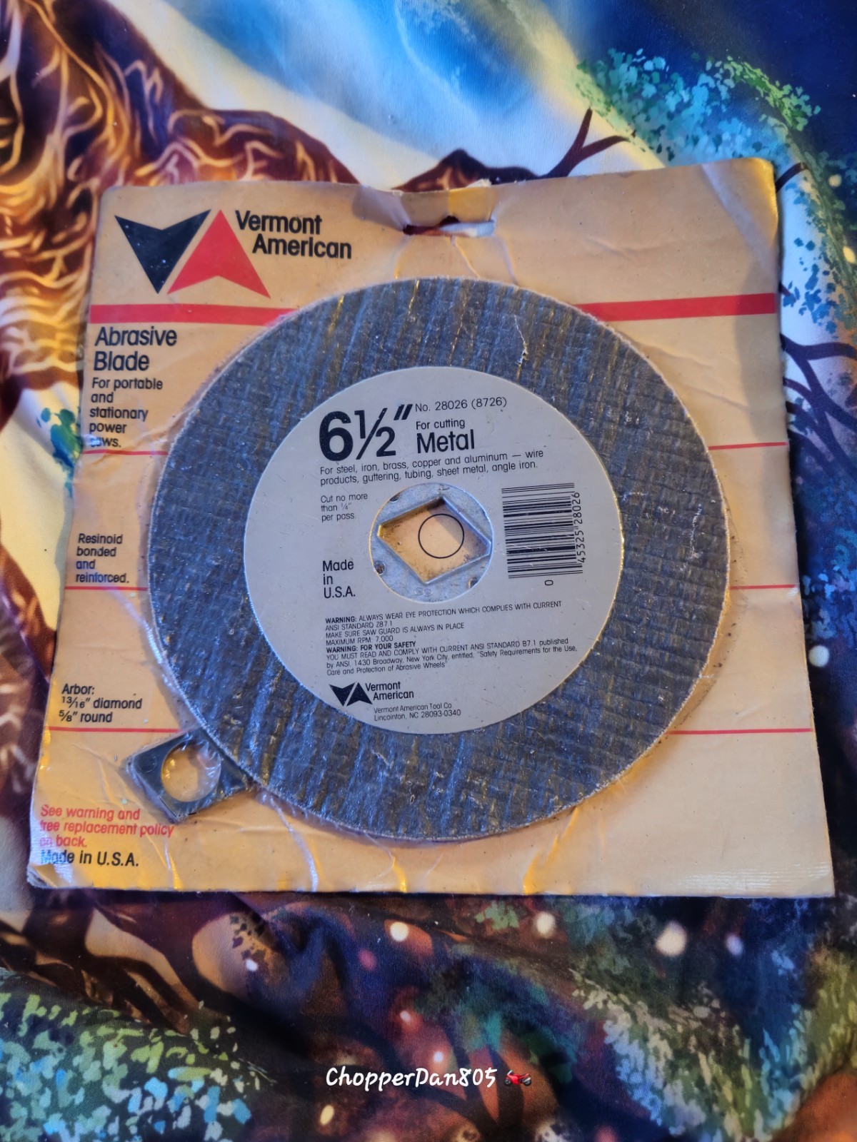 Vermont American 6.5″ Metal & Masonary Cutting Saw Blade #28026 (8726) #DYI