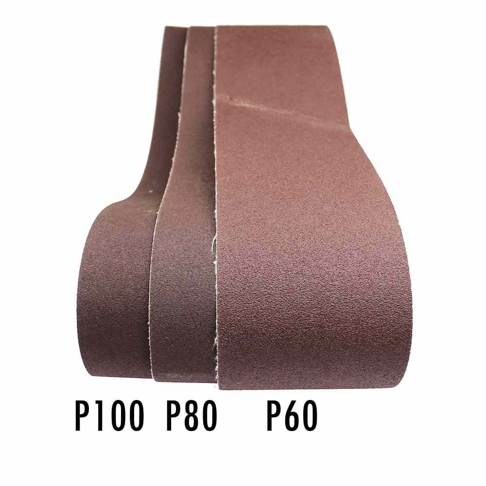 5 Pcs 915mm*100mm Sanding Belts P40 – P1200 Abrasive Sanding Band Wood Polishing