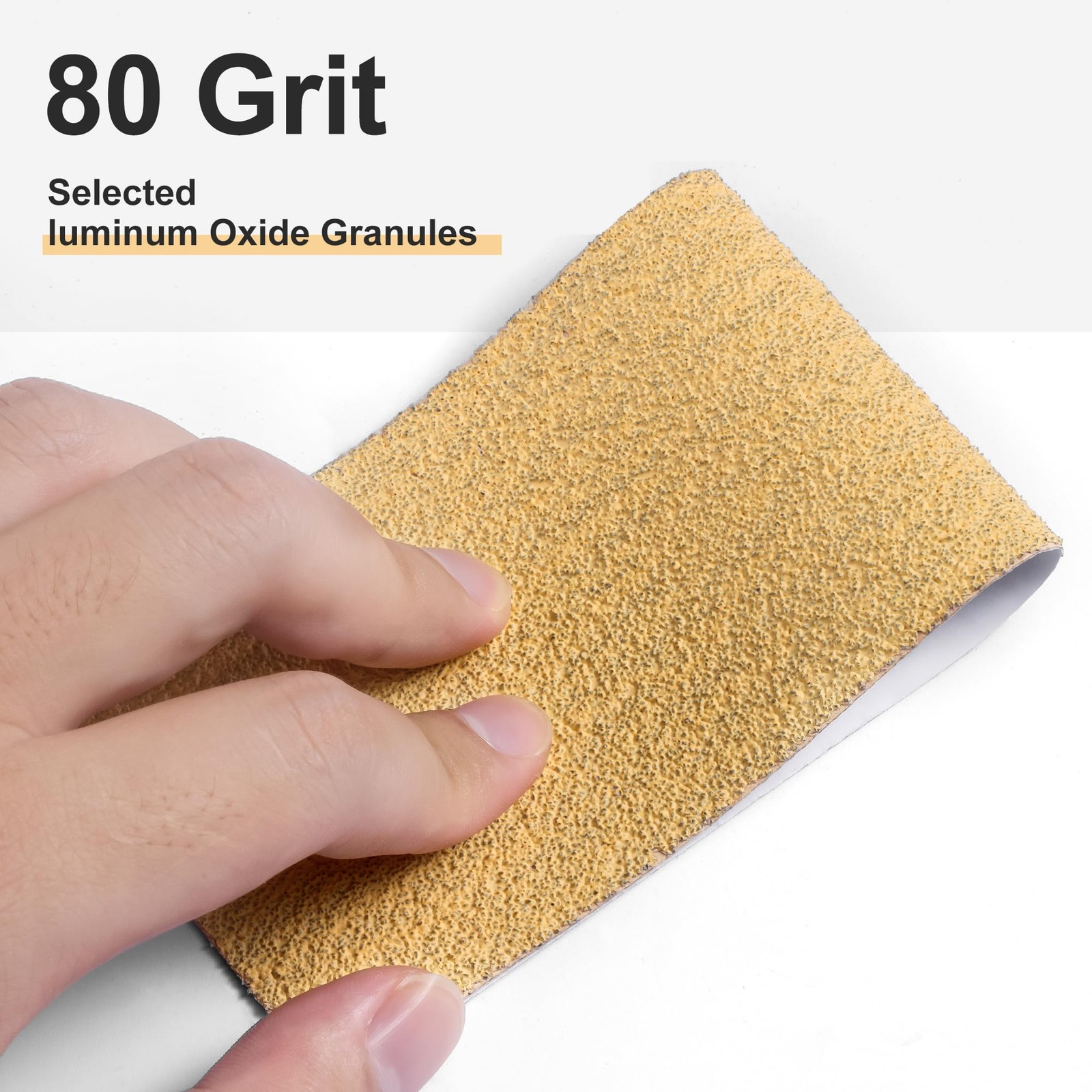 CowboyBOB PSA Sandpaper Roll 80 Grit 2-3/4in x 20 Yards Self 80 Grit, Brown