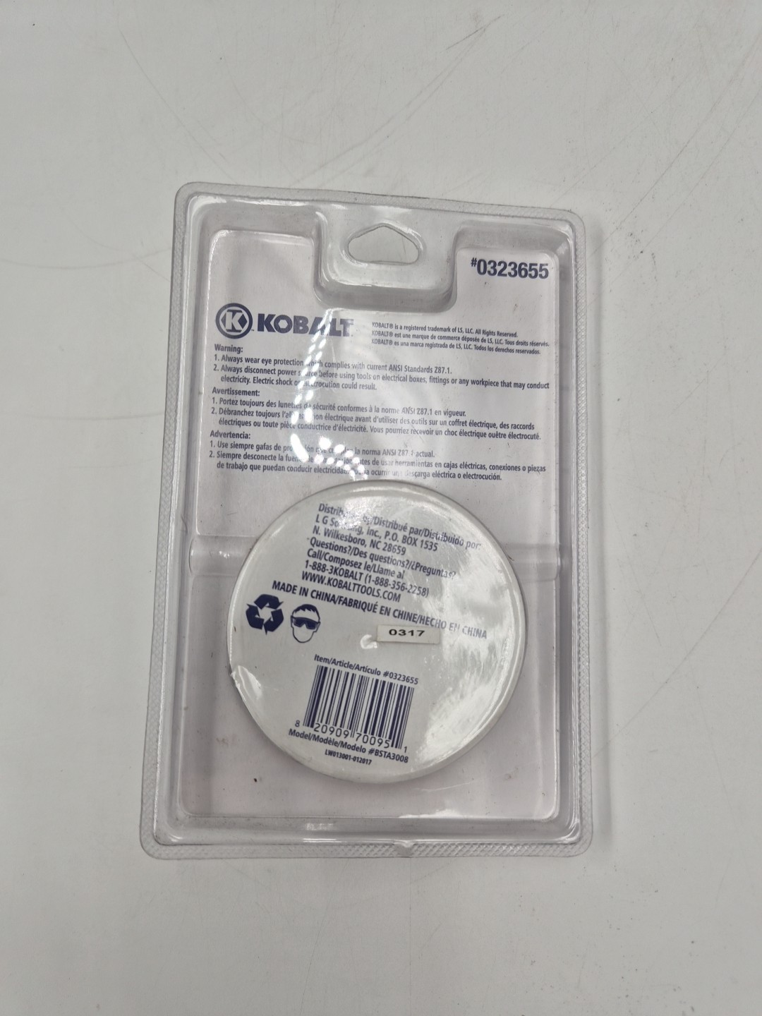 Lot of 16 Kobalt Wire Wheel Brush 0323655 3″ 7.62 cm Coarse 1/4″ Shank Drill Bit