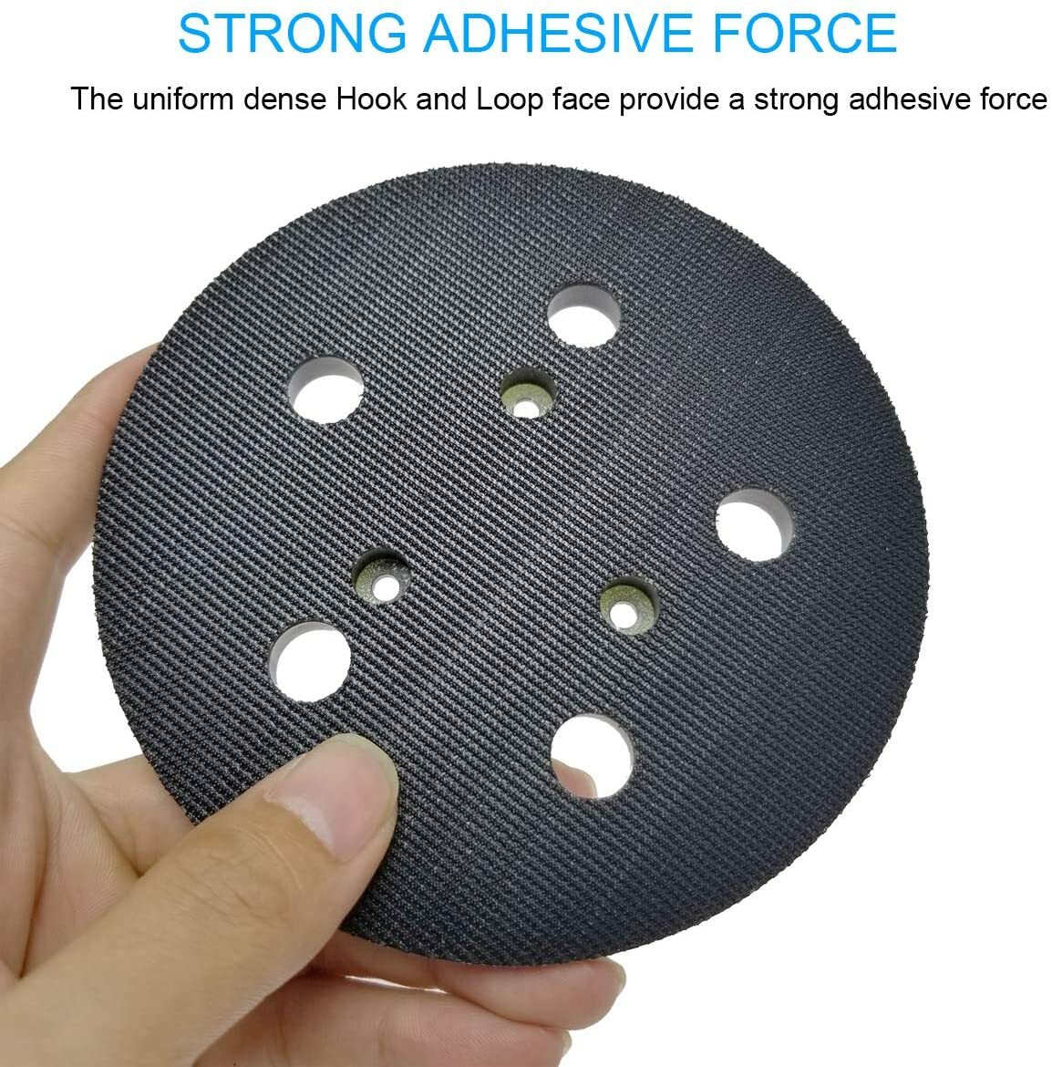 5″ Orbital Sander Replacement Pad Hook Loop 5-Hole 3-Screw for Porter Cable 333