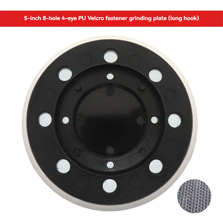 5 Inches 8 Holes 4 Eyelets Sticky Buckle Grinding Tray Polishing Tray