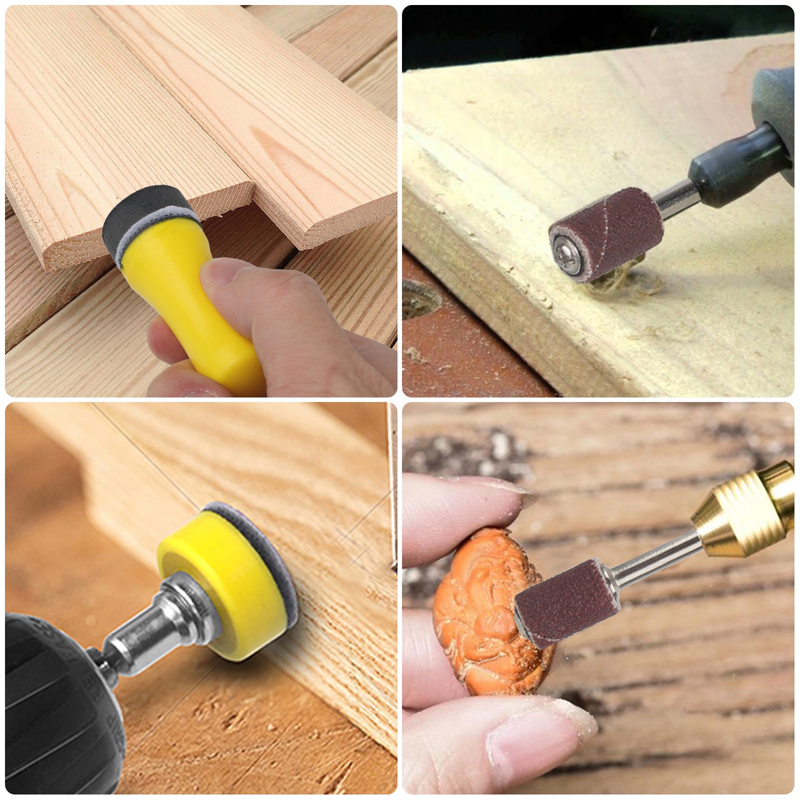 14x Sanding Sponge Blocks 60 80 100 120 180 220 280Grit for Wood Metal Drywall