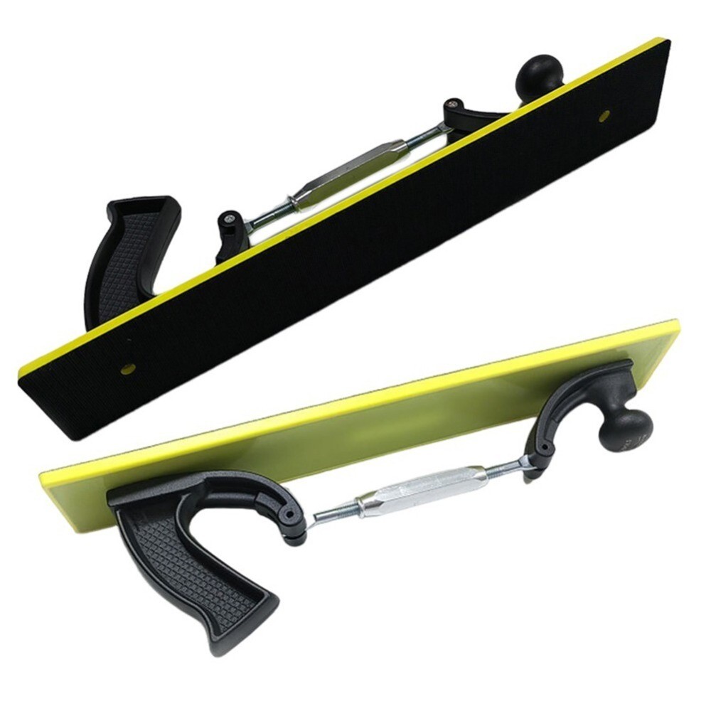 For Holder Sanding Disc 70 X 420mm ABS-Polishing Rectangular Yellow + Black