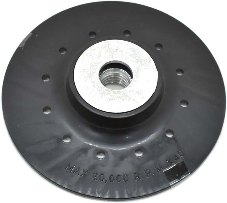 BP45 4.5 Inch Angle Grinder Backing Pad for Resin Fiber Disc with 5/8 Inch-11