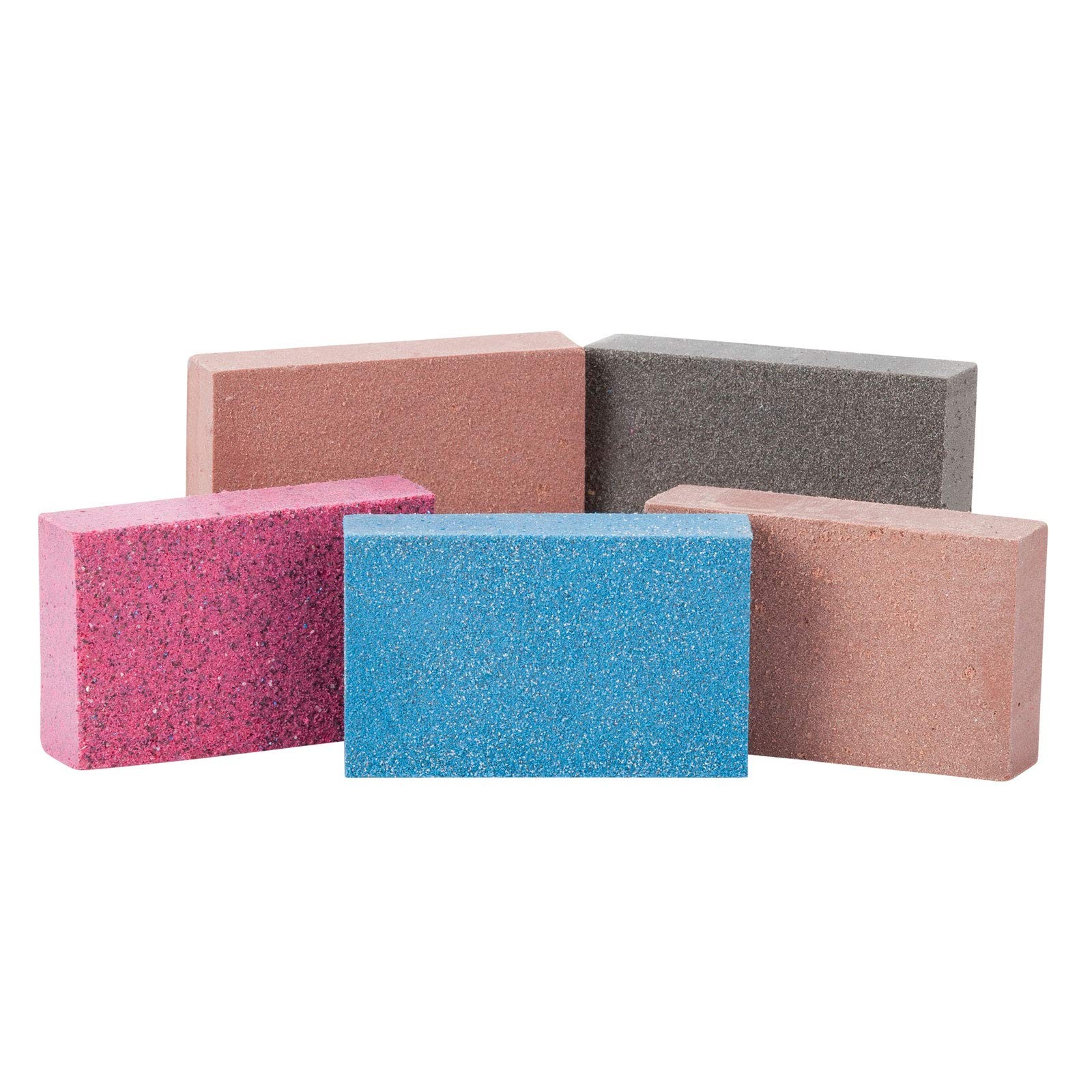 GB240 Garryflex Abrasive Block Fine 240grit for Metal Finishing Brown