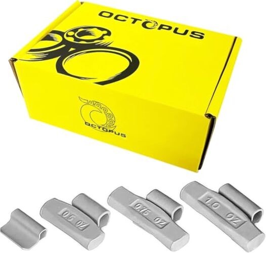 100 Pc FN-Style Wheel Weights – Clip-On FN – Lead-Free
