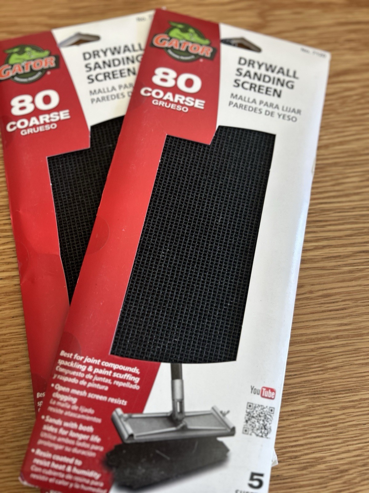 Gator Drywall Sanding Screen 2 Pack 5 Sheets Each