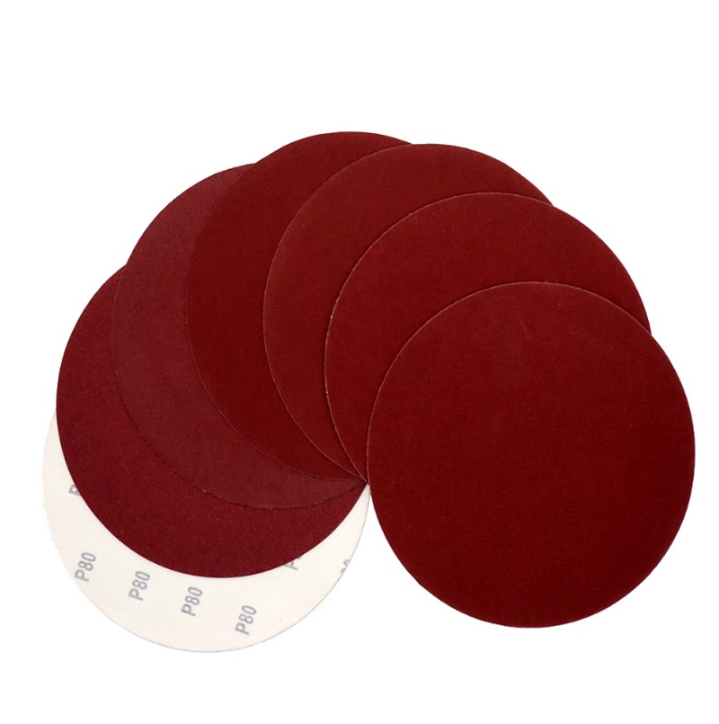 10Pcs Hook And Loop Sanding Discs 100mm-225mm Sandpaper 40-2000 Grit Sander Pads