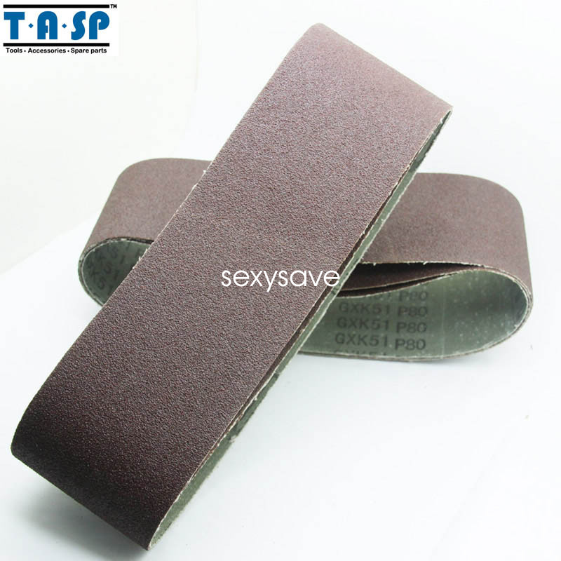 15PCS 3″x21″ Sanding Belt with Grit 60 80 120 240, 75x533mm for Power Tool TAATS