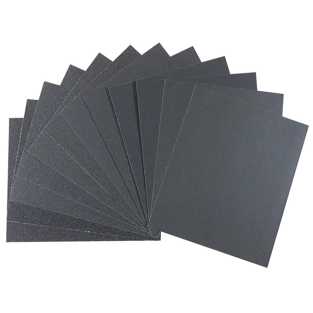 30PCS 3000 Grit Sandpaper Sheets for Wood, Metal, Automotive, 9×3.6 Inch