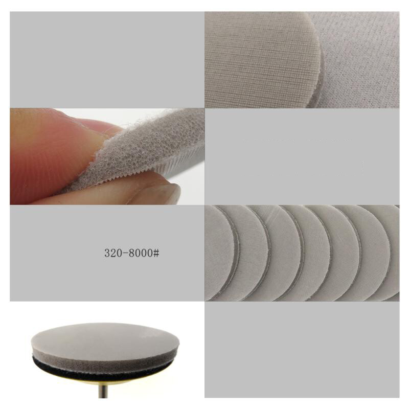 75mm 3″ Inch Sponge Sanding Disc 320-8000 Grit Hook & Loop Sandpaper Wet and Dry