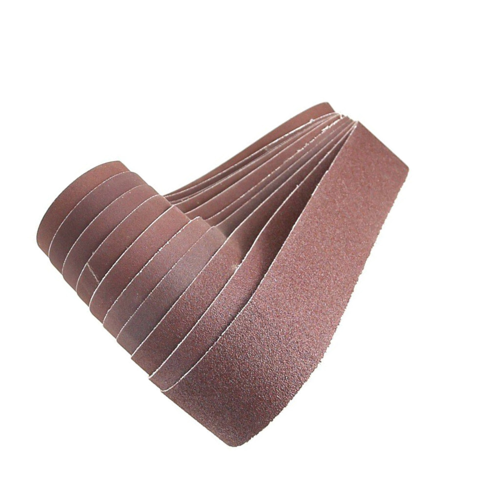 10 Pieces 686 * 50mm Abrasive Sanding Belts 2in * 27in P40-P1500 Coarse to Fine