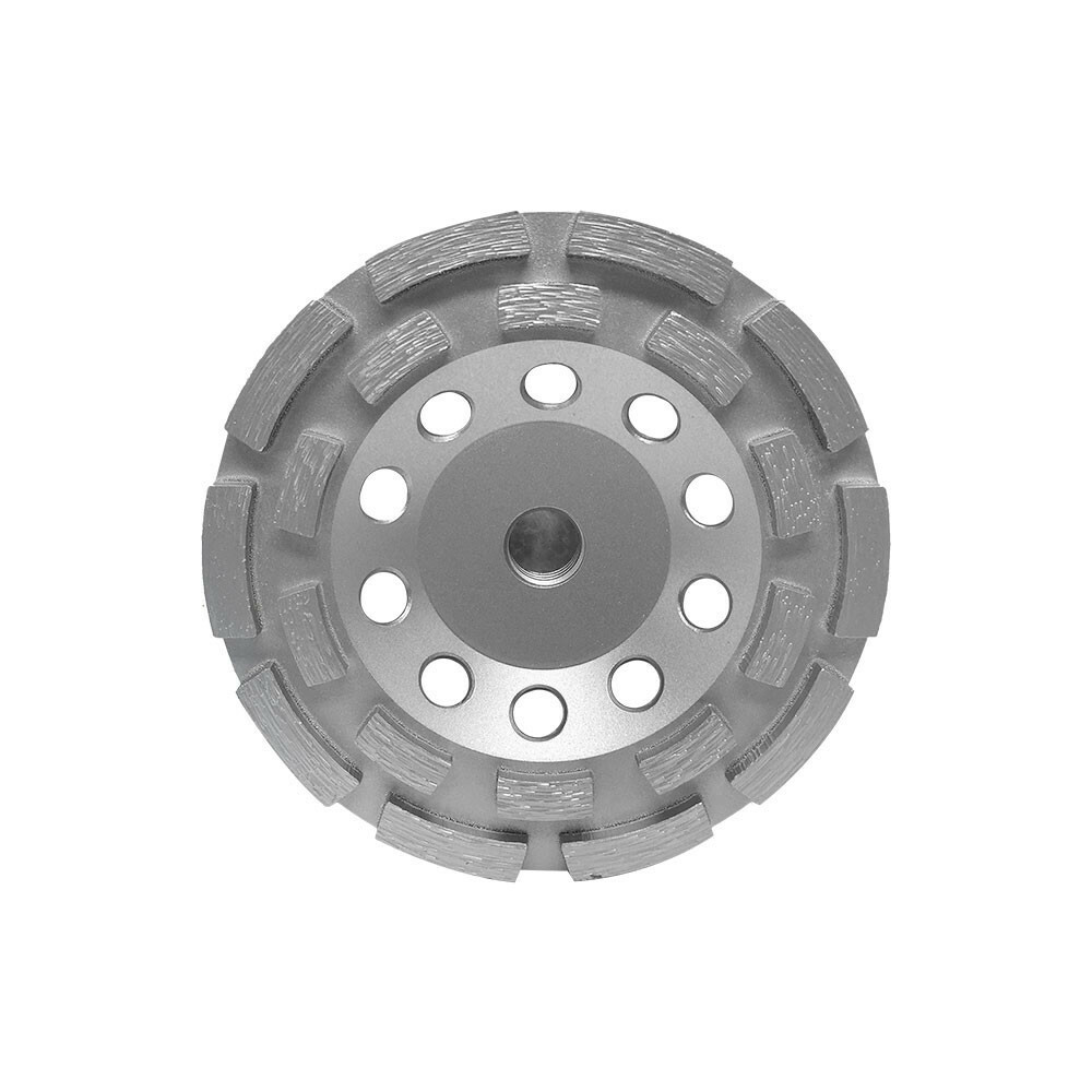 5/8”-11 Concrete Masonry Marble 4″ Double Row Diamond Grinding