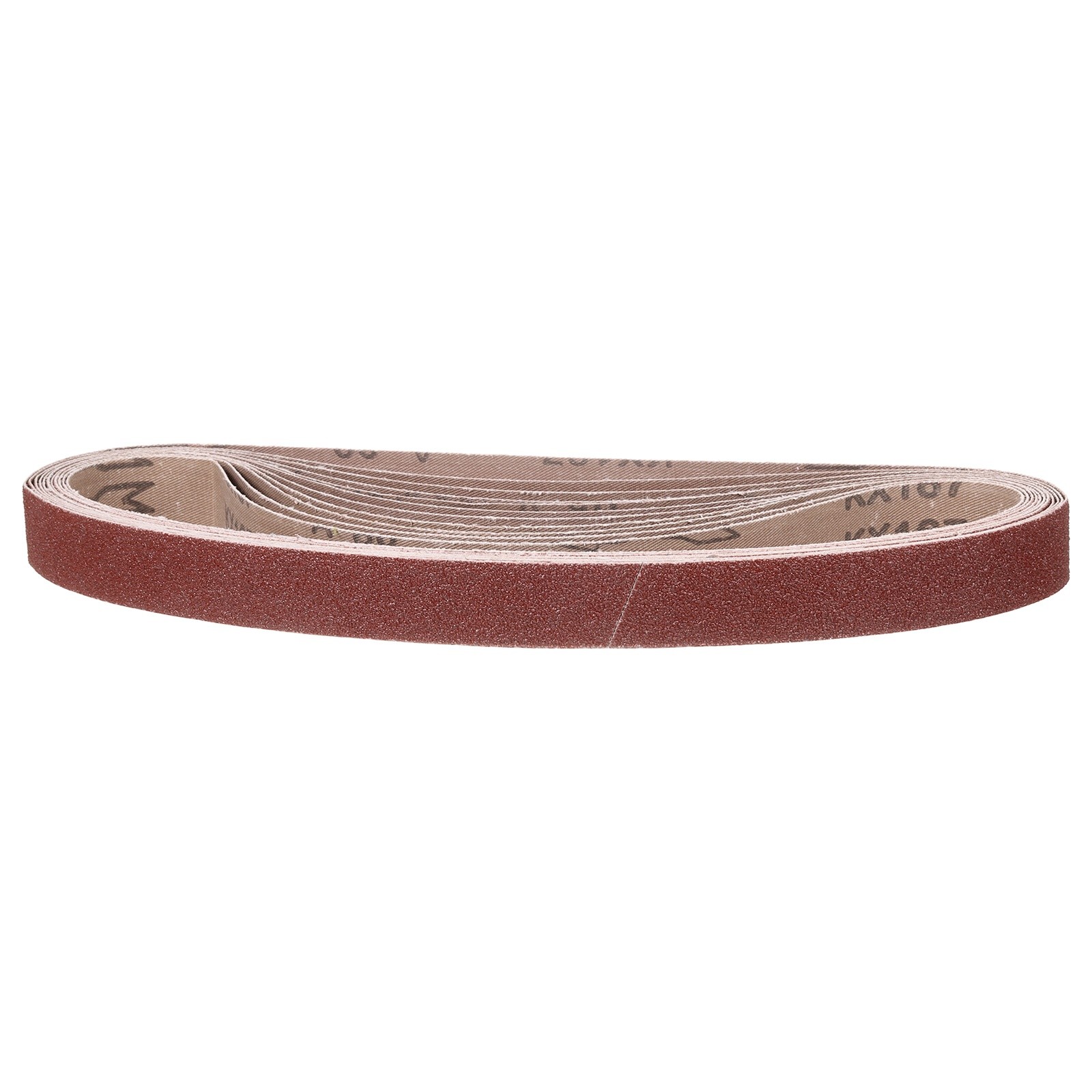 1/2 x 10 Inch Sanding Belt,10 Pcs 80 Grit Knife Sharpener Belts Work Sharpening