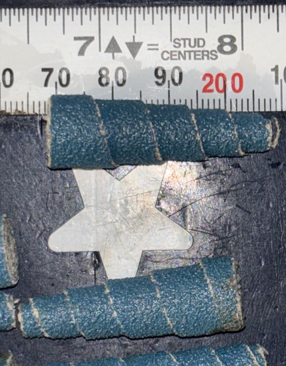 Standard Abrasives 1/2” Taper Cartridge Roll 727337 1/2X1-1/2X1/8 80G 10 Pcs