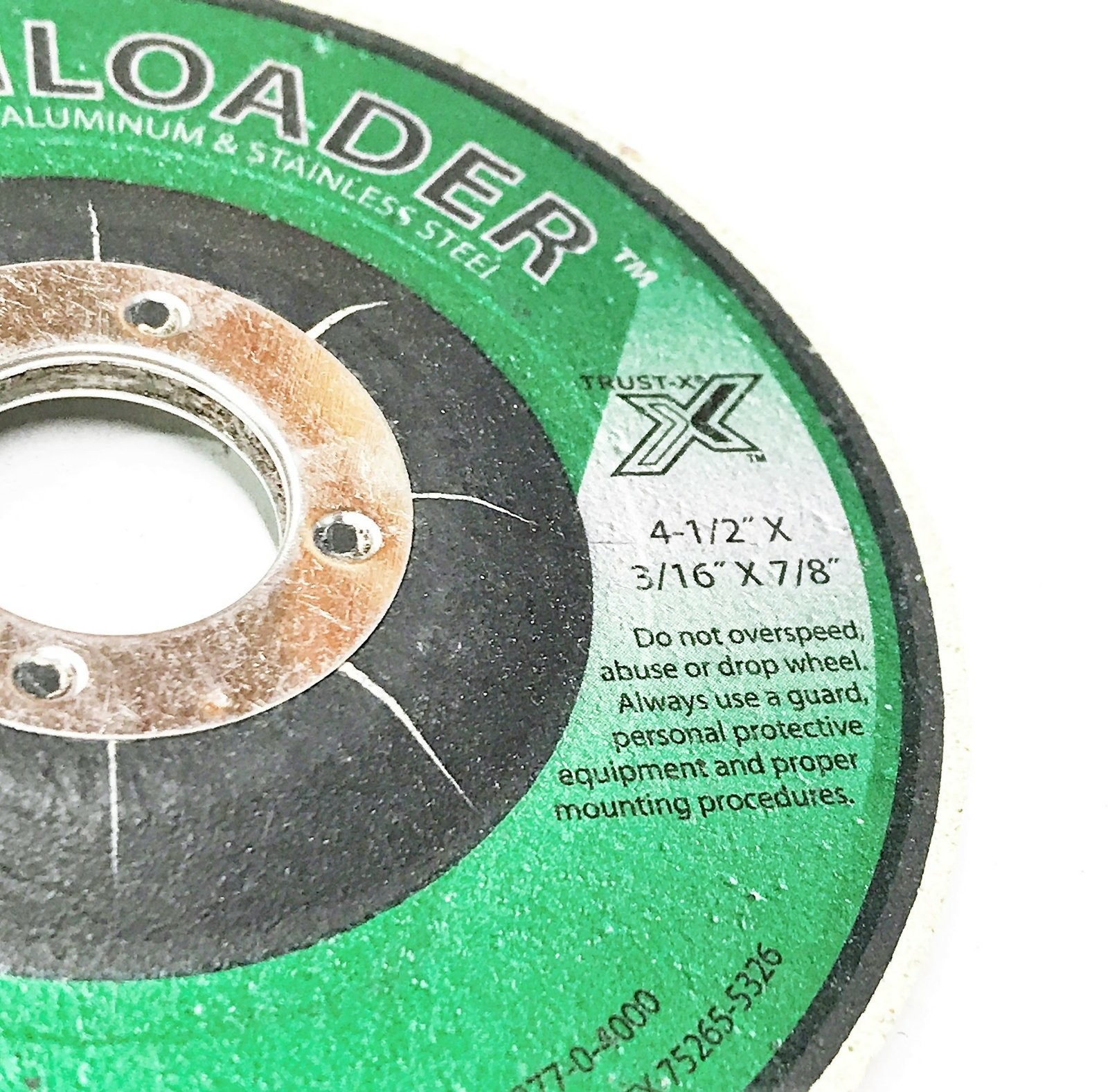 Partsmaster “The Unloader” 4-1/2″ X 3/16″ X 7/8″ Grinding Wheel DY87704500 NOS