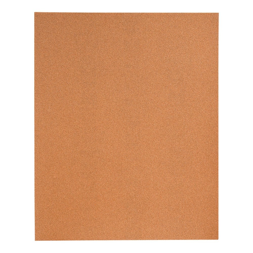 Mercer Industries 205180A – 9 x 11 Garnet Paper Sheets, Grit 180A, Brown