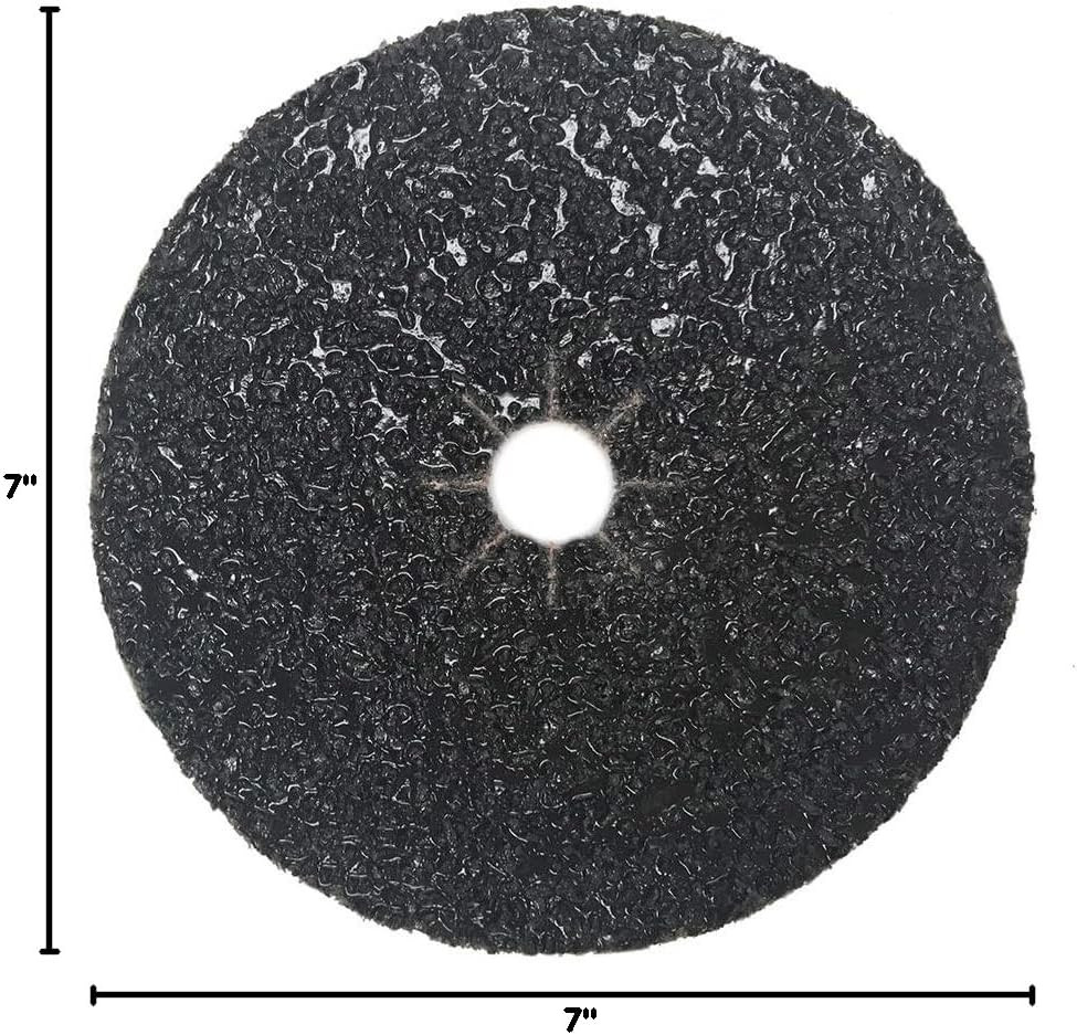 408016 Silicon Carbide Cloth Floor Sanding Edger Discs, 7″ X 7/8″ Hole, Grit 16X