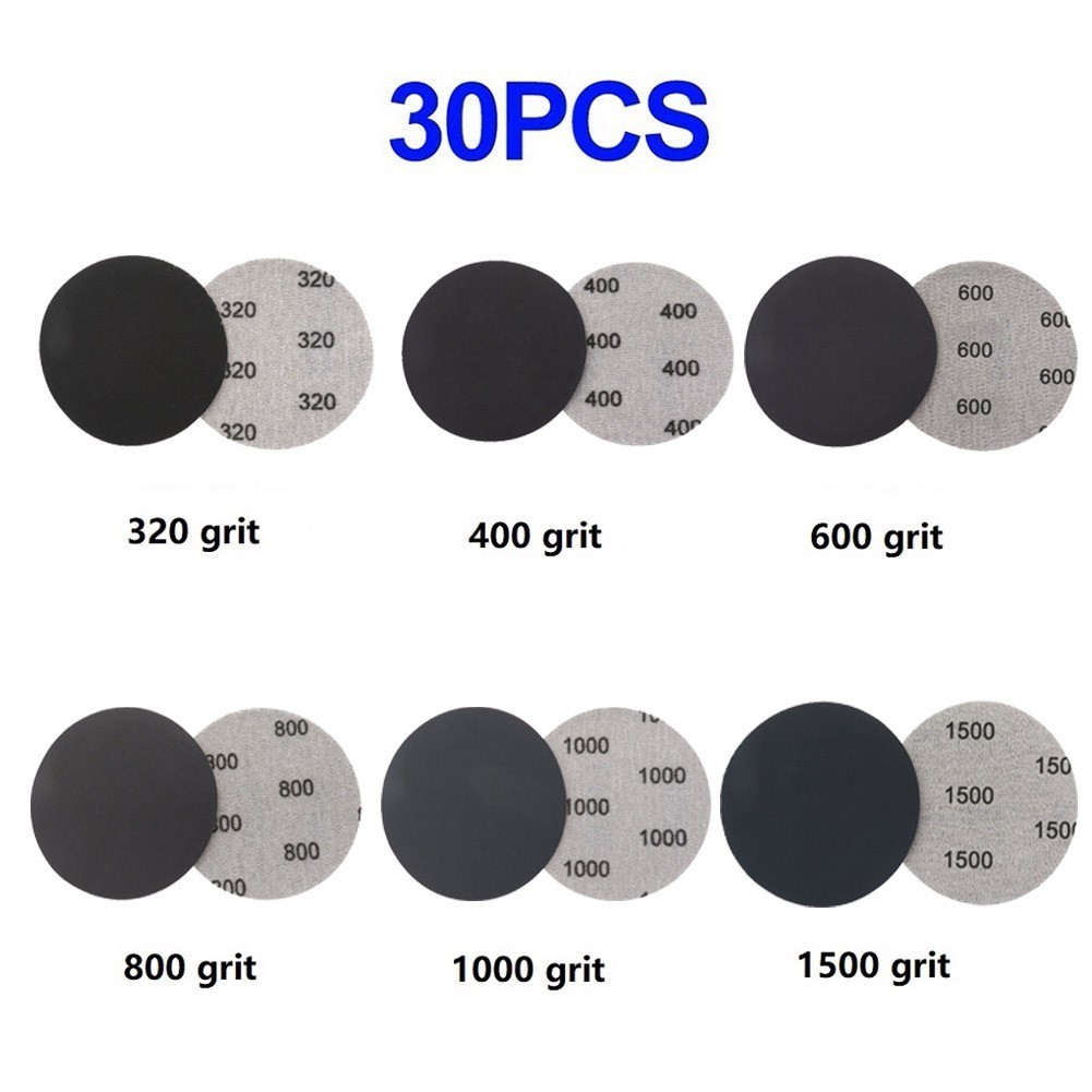 Sandpaper Sandpaper Sheet Wet/Dry 1 Set 3in/75mm Fine Grit Grit 320-1500