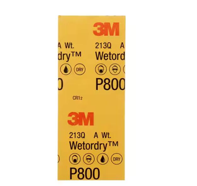 Imperial Wetordry 3.7 In. X 9 In. Ultra Fine 800-Grit Sheet Sandpaper (10-Sheets