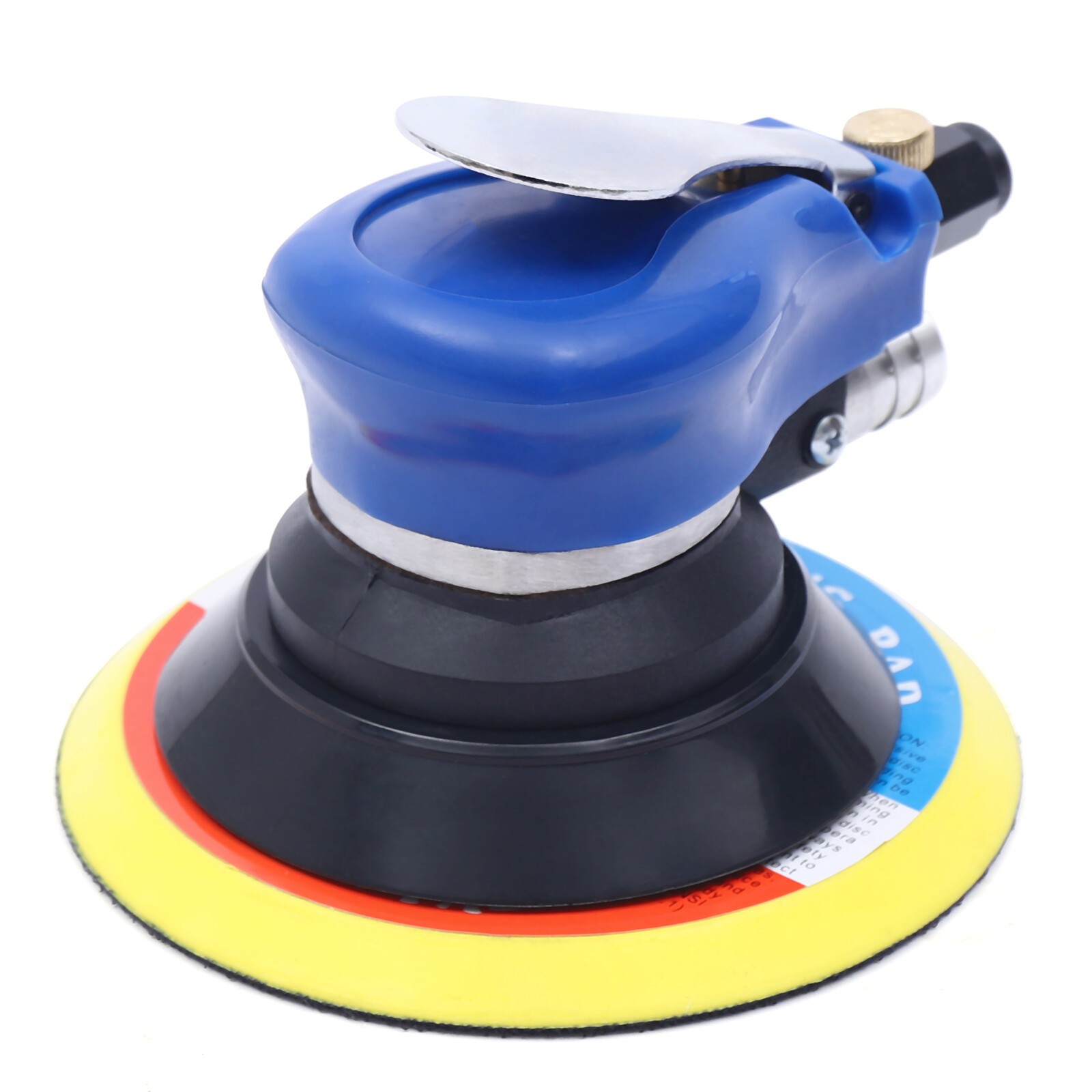 6″ Air Palm Orbital Sander Tool Hand Sanding Pneumatic Round 10000 RPM Auto DIY